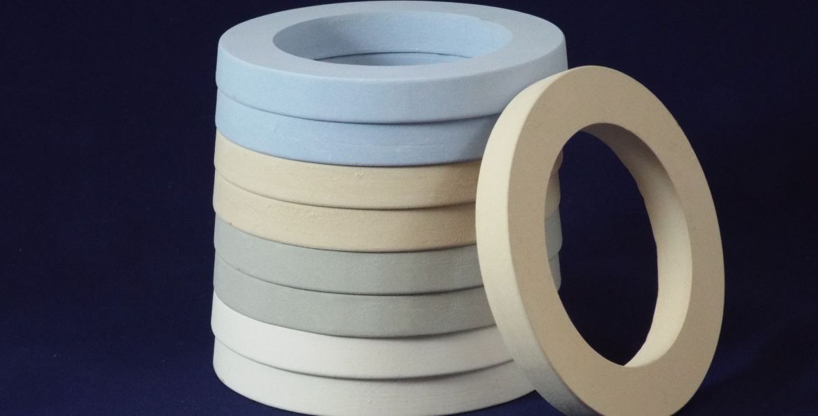porous ceramic rings color matched absorbant